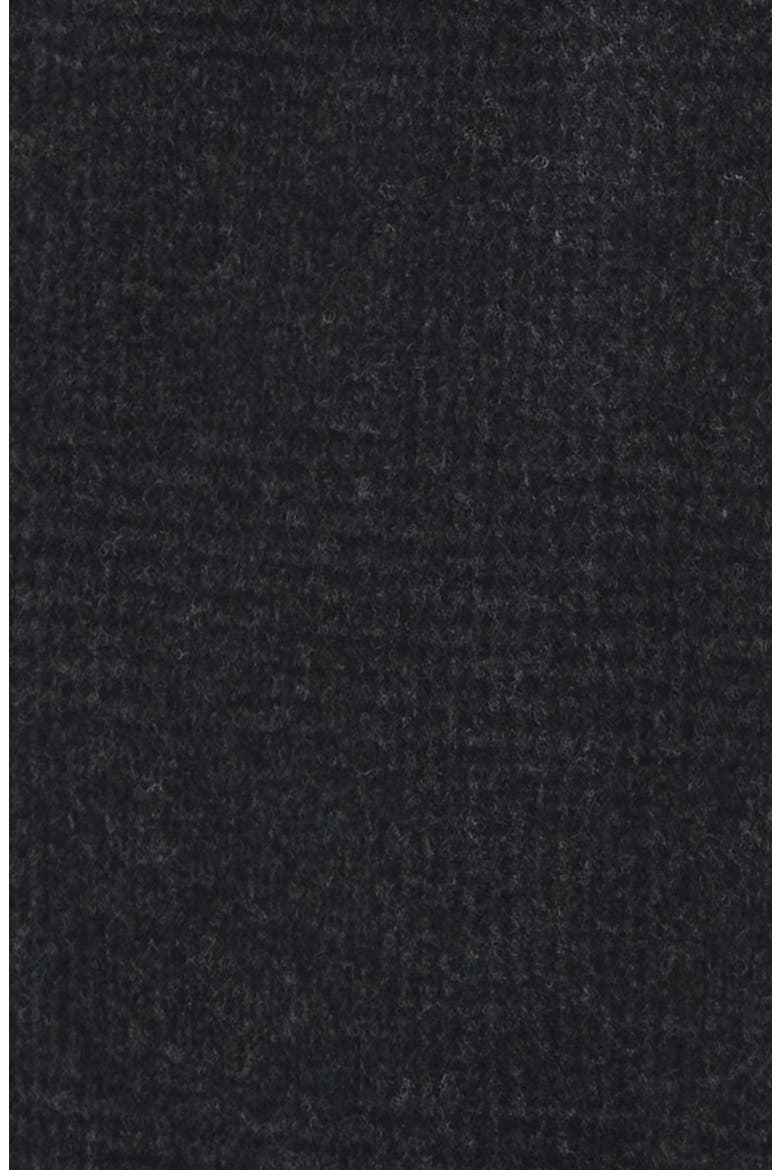 x Le Kilt Glen Plaid Wool & Cashmere Kilt, Alternate, color, CHARCOAL / GREY SHADOW CHECK
