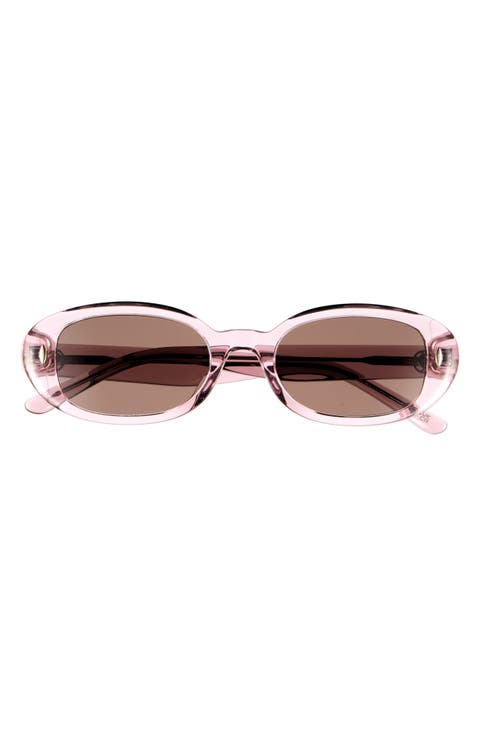 52mm Oval Sunglasses