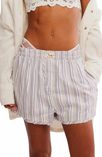 Intimately FP Day to Day Flannel Boxer Shorts