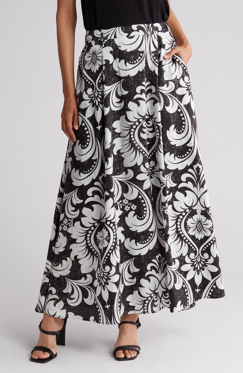 BY DESIGN Bloom Maxi Skirt, Main, color,