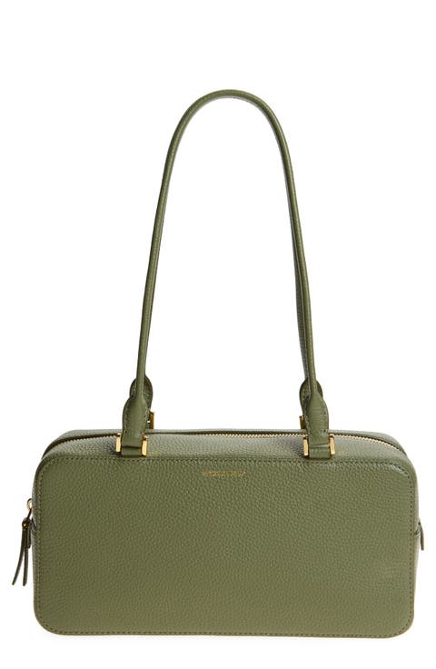 Boxy Leather Shoulder Bag (Nordstrom Exclusive)