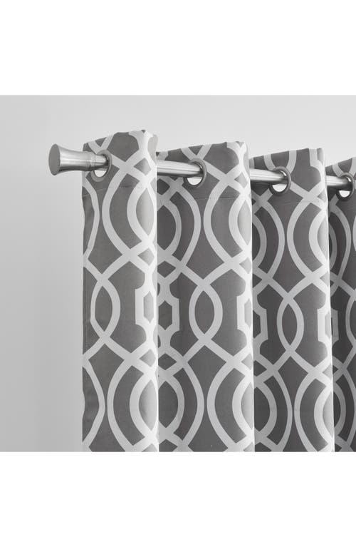 Dainty Home Single Blackout Panel Curtain In Greys