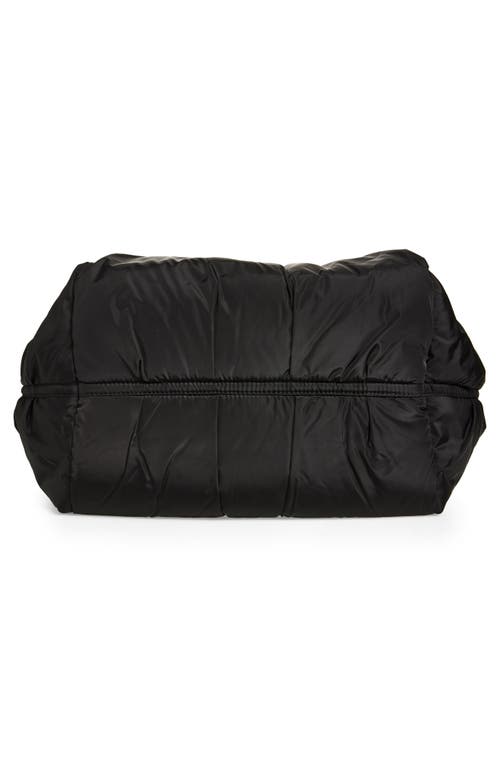 Veecollective Medium Caba Recycled Polyester Tote In Black