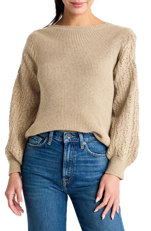Phoebe Pointelle Sweater