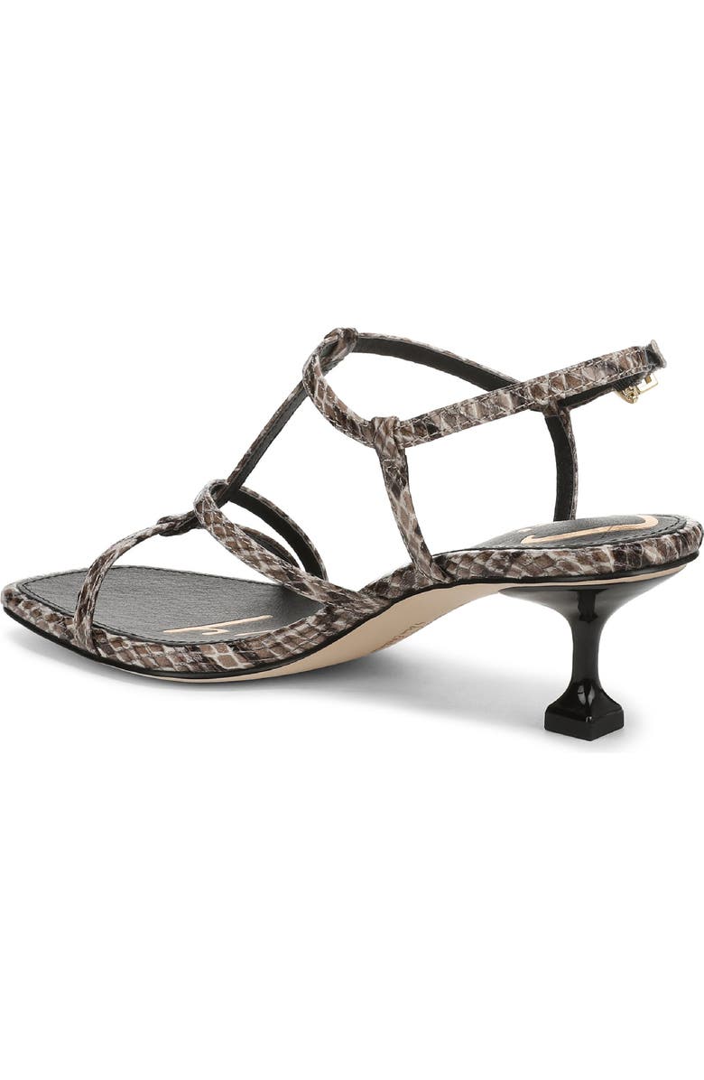 Circus NY by Sam Edelman Jaida Snakeskin Embossed Strappy Sandal, Alternate, color, Taupe Multi