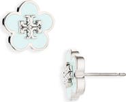 Tory Burch Forget Me Not Enamel Stud Earrings