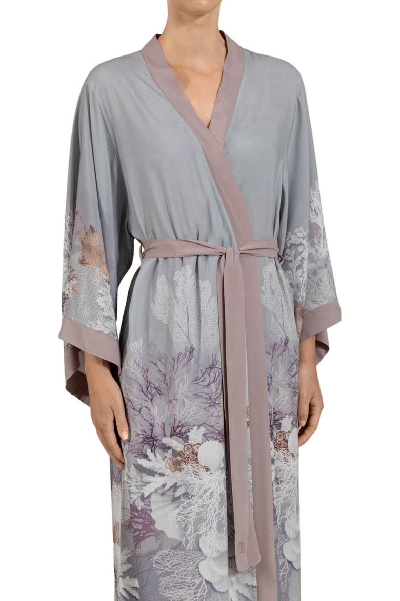 Tethys Women's robe, Alternate, color, Grey