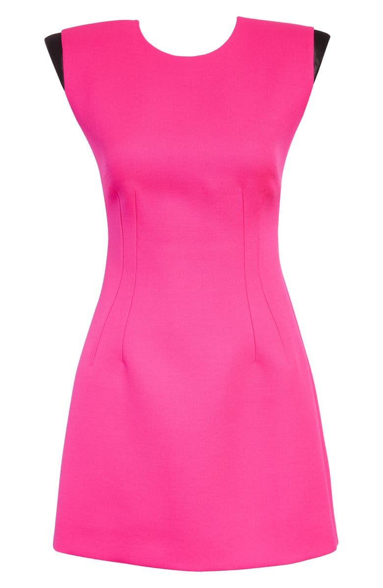 Dolce&Gabbana Fitted Wool Minidress, Alternate, color, 