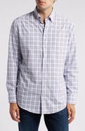 Peter Millar Watson Plaid Performance Poplin Button-Down Shirt