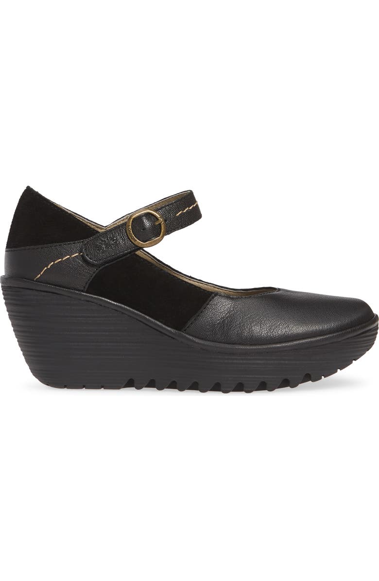 Fly London Yuko Wedge Mary Jane Pump, Alternate, color,