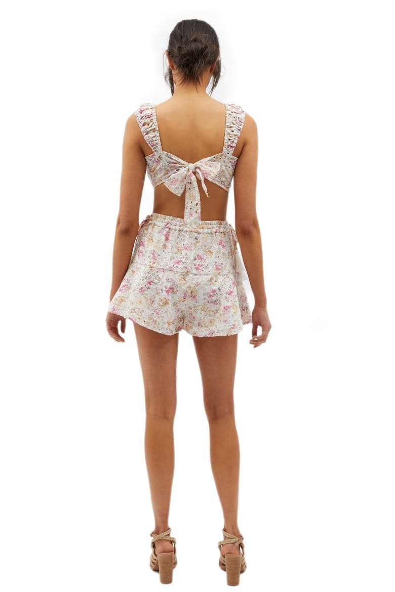 Cecile Prairie Crop Top, Alternate, color, MULTI