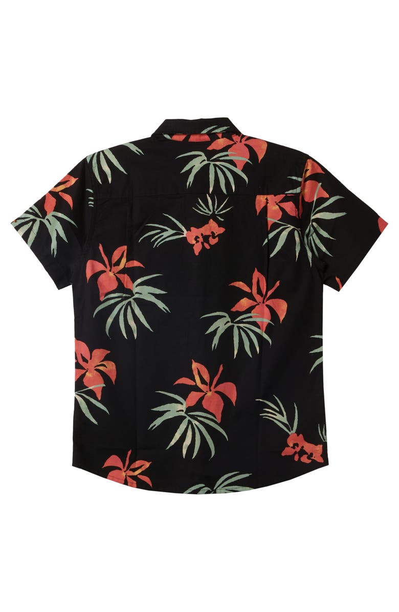 Quiksilver Kids' Apero Classic Short Sleeve Woven Shirt, Alternate, color, 