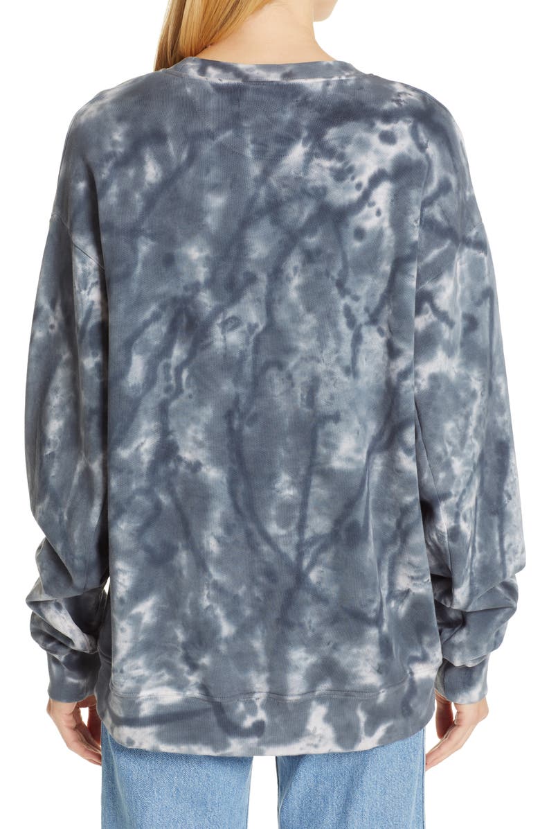 Eckhaus Latta Tie Dye Sweatshirt, Alternate, color, 