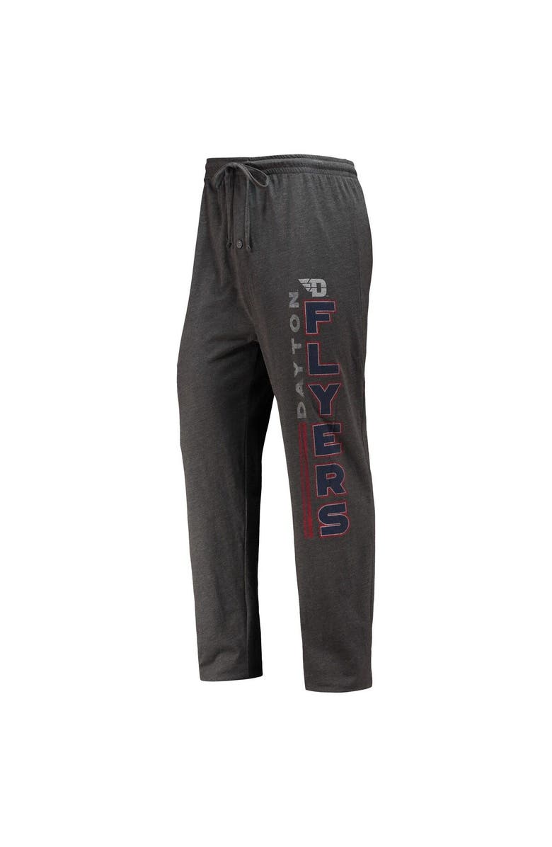 CONCEPTS SPORT Men's Concepts Sport Heathered Charcoal/Red Dayton Flyers Meter T-Shirt & Pants Sleep Set, Alternate, color, Heather Charcoal