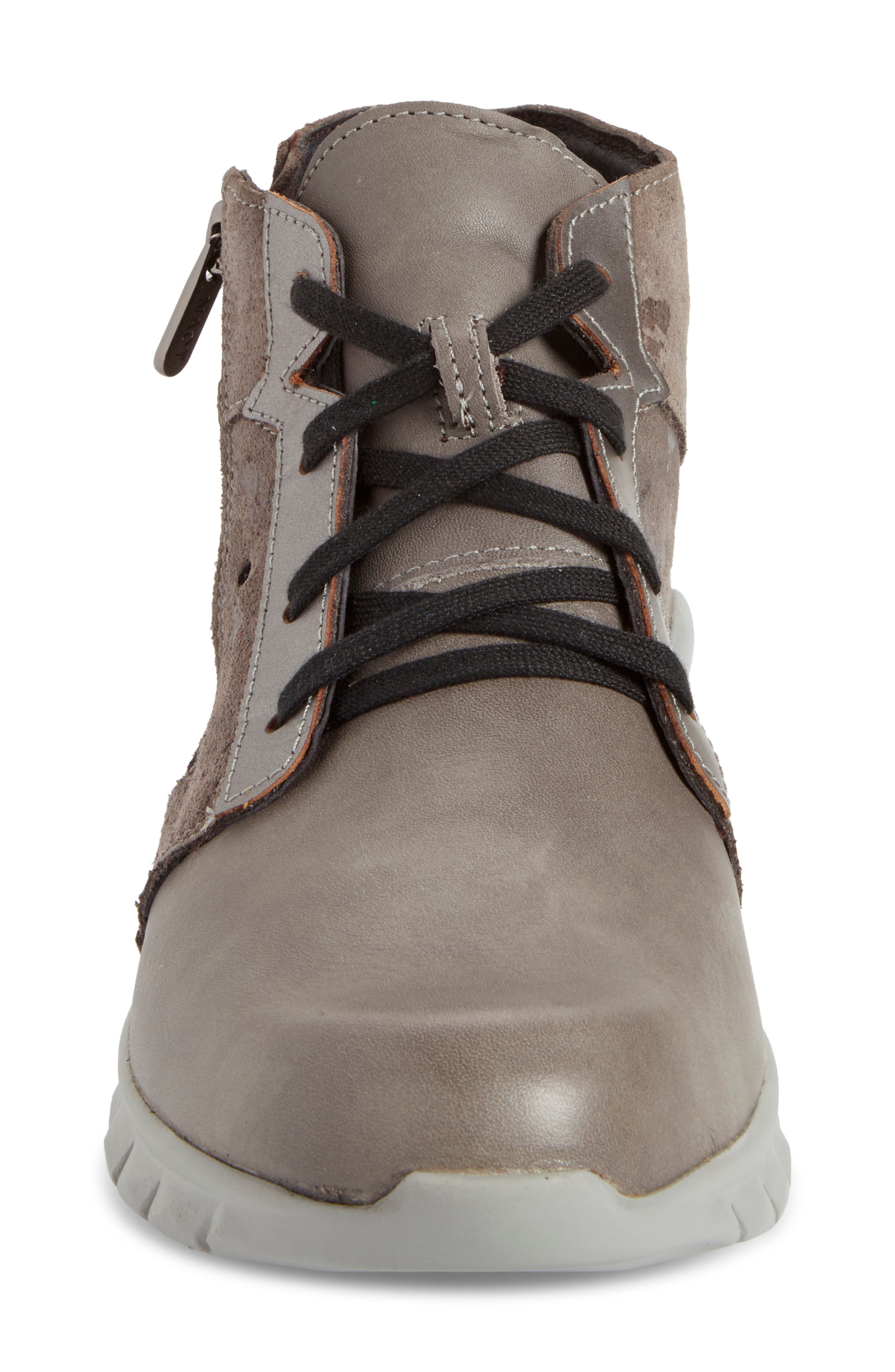 Naot Polaris High Top Sneaker, Alternate, color, Foggy Gray Leather