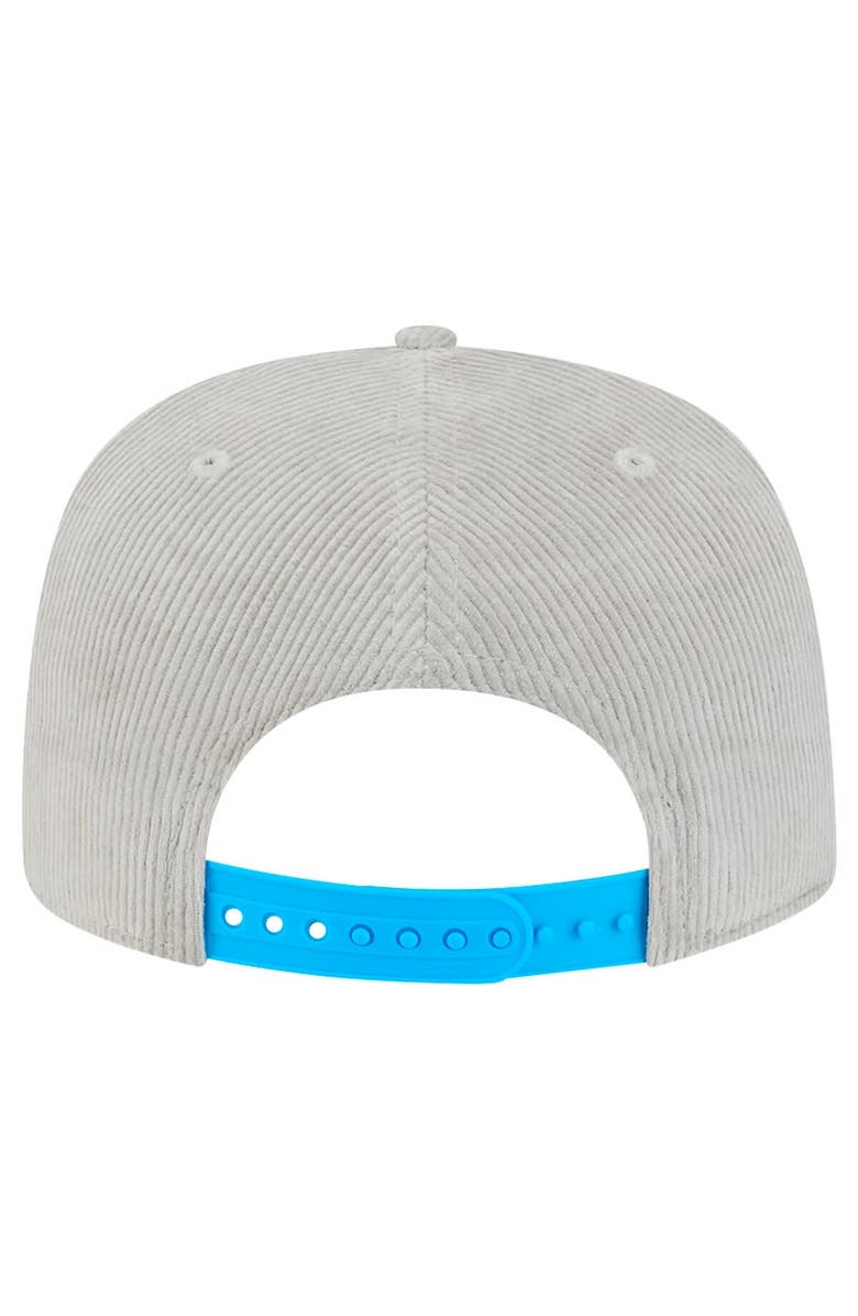 New Era Men's New Era Gray Miami Marlins Corduroy Golfer Snapback Hat, Alternate, color, Gray