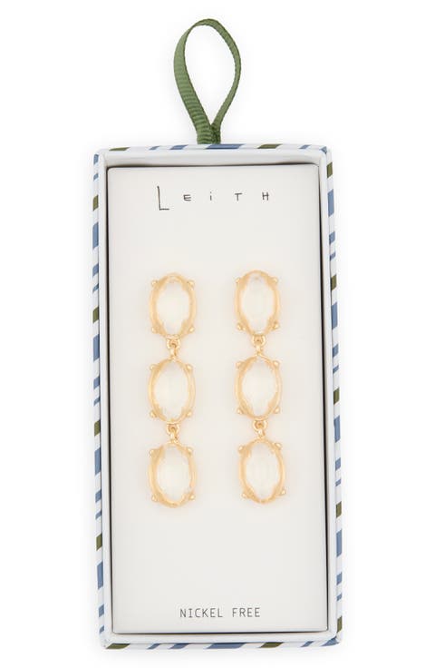 Triple Drop Earrings