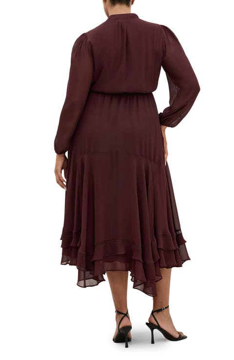 Yasmine Long Sleeve Maxi Dress