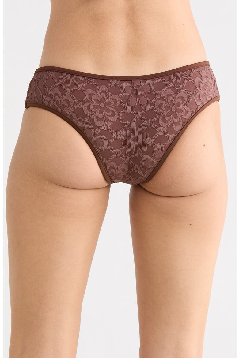 Bayside Hipster Bikini Bottoms, Alternate, color, BROWNSTONE