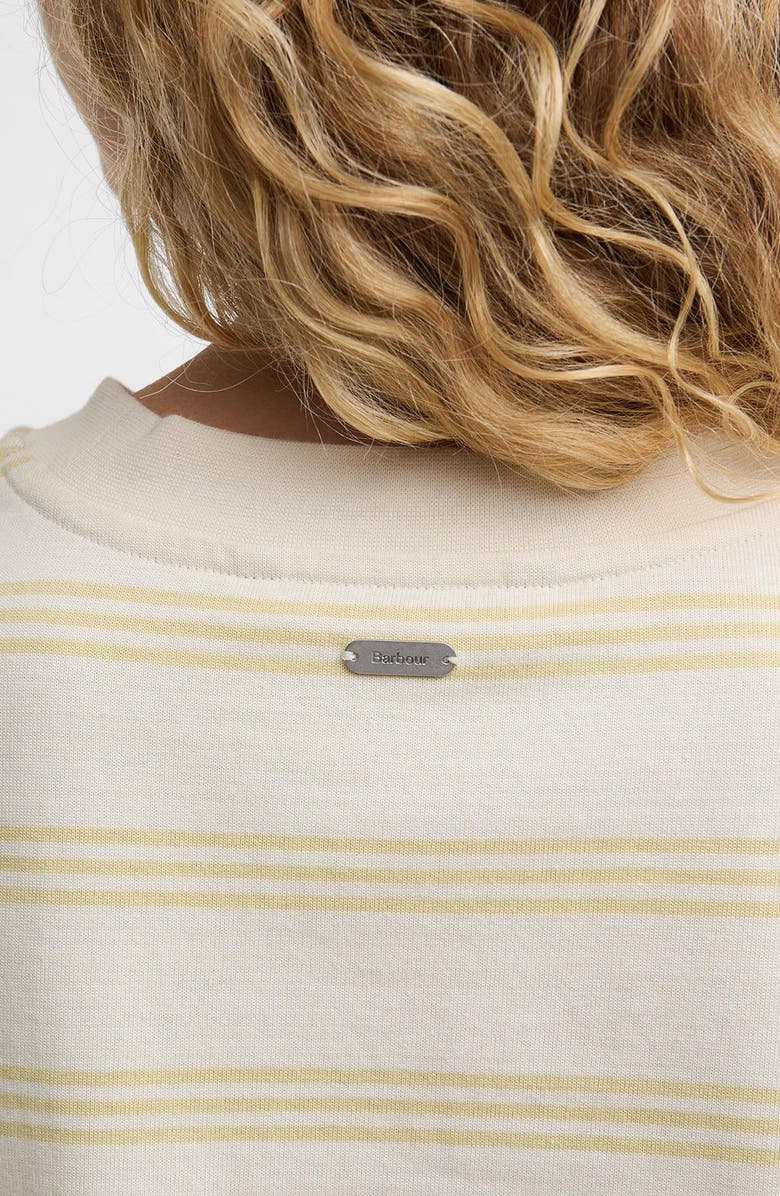 Barbour Dartmoor Stripe Top, Alternate, color, Original Ecru/Soured Citrus