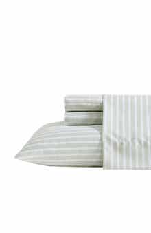 Nautica Beasley Stripe Cooling Microfiber Sheet Set