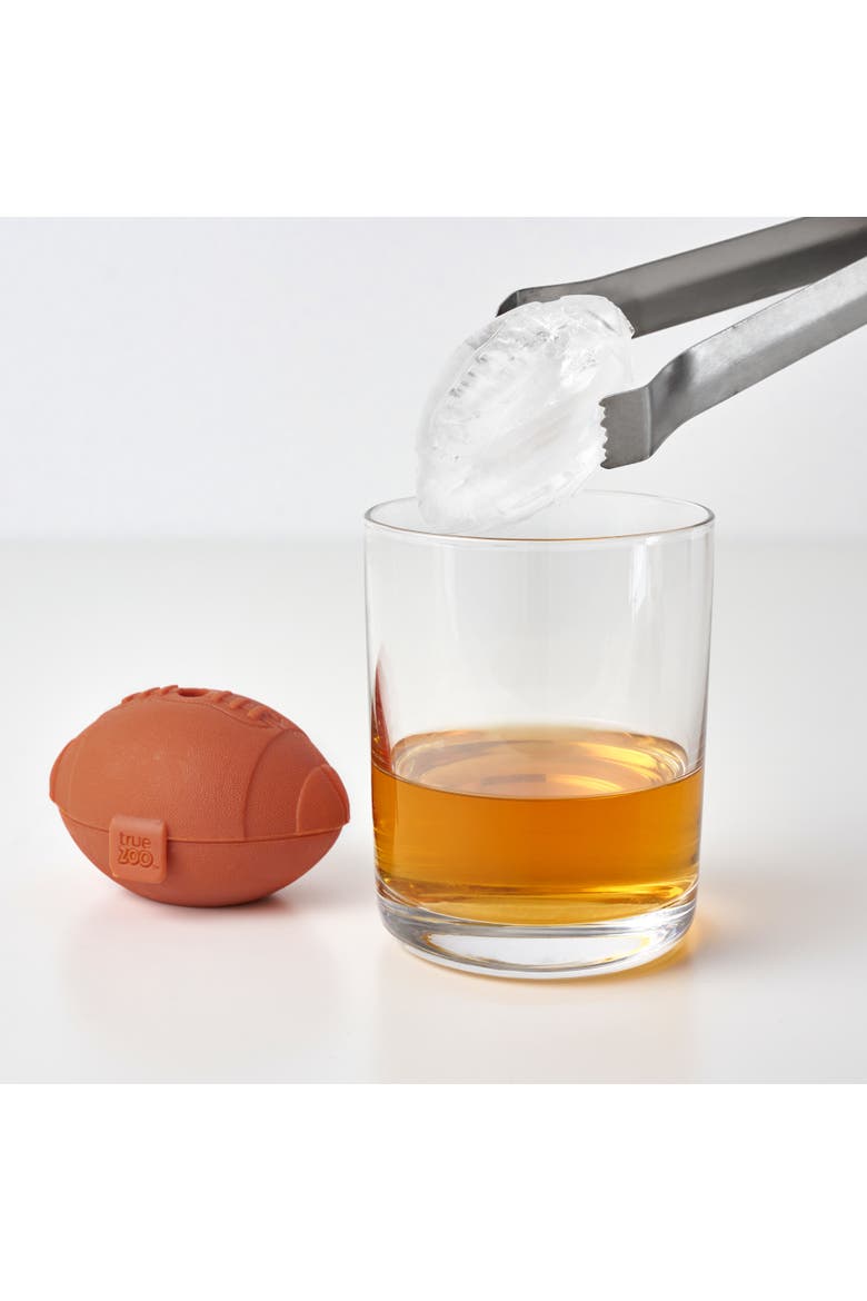Football Silicone Ice Mold, Alternate, color, Brown