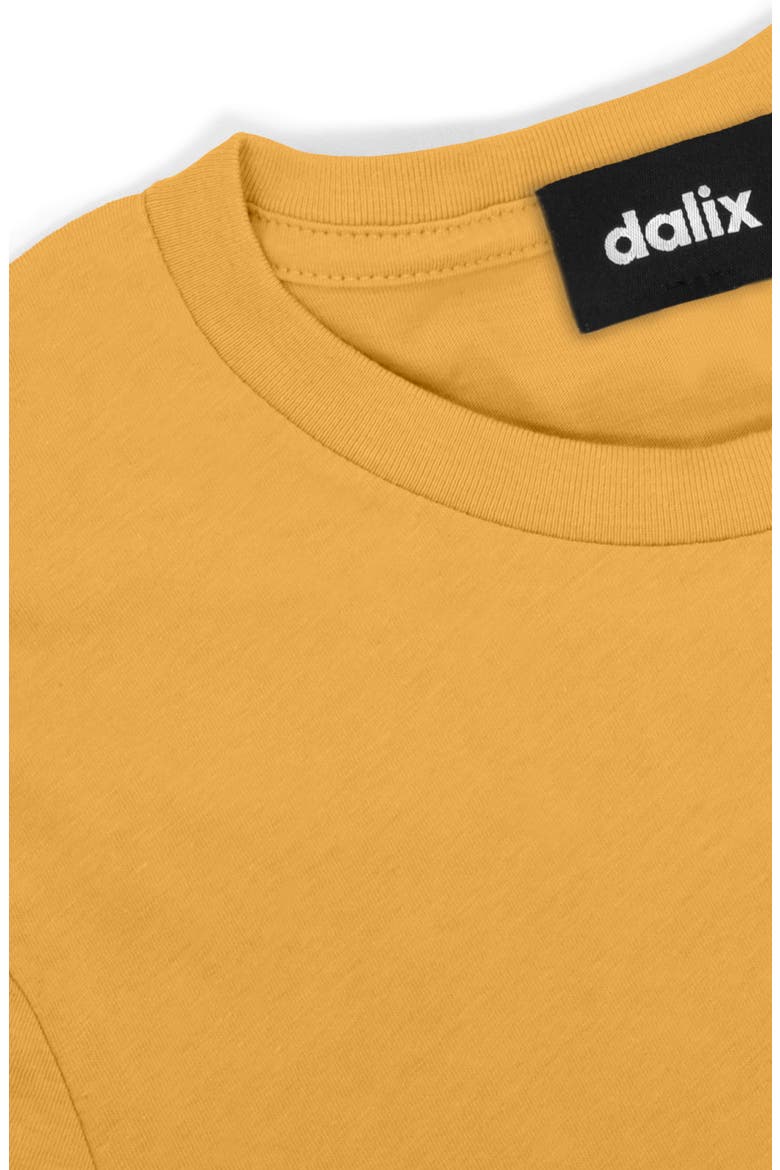 Womens Lil Butterfly Lightweight Jersey Tee, Alternate, color, Mustard