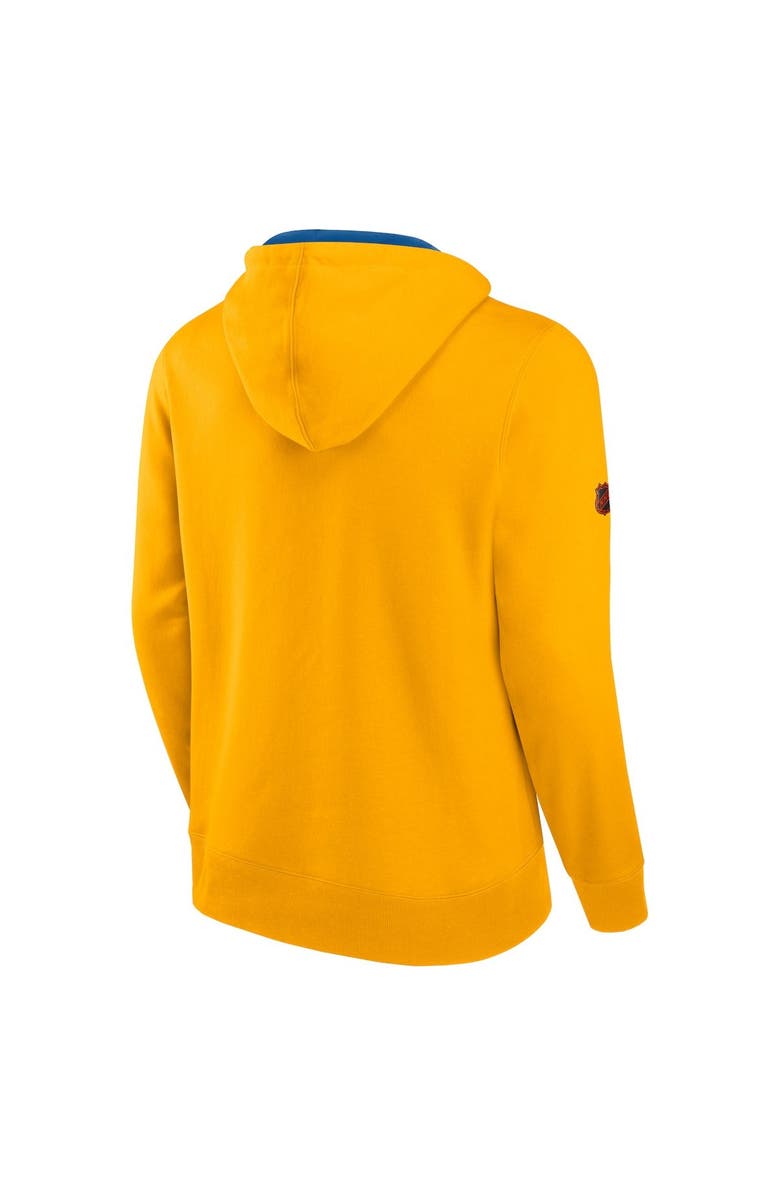 FANATICS Men's Fanatics Branded Gold St. Louis Blues Special Edition 2.0 Team Logo Pullover Hoodie, Alternate, color, Yellow