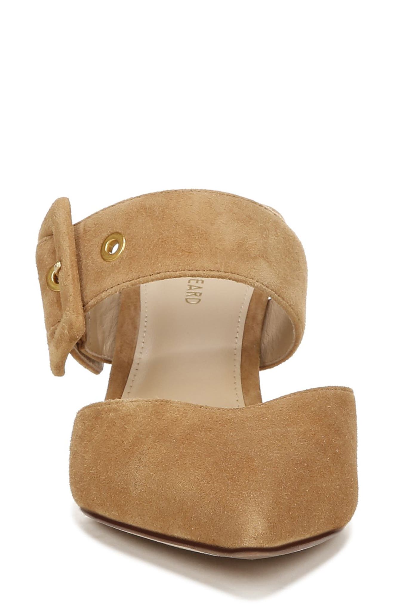 Veronica Beard Linley Pointed Toe Mule, Alternate, color, Latte