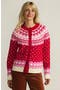  Red Heritage Fairisle