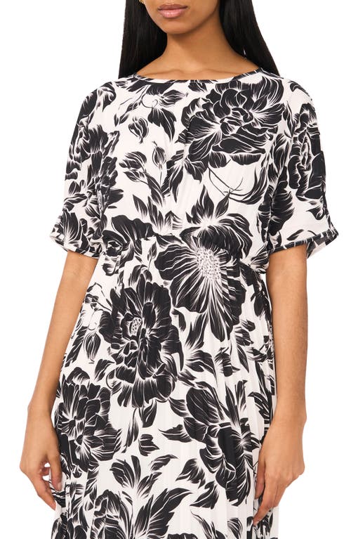 Halogenr Halogen(r) Floral Print Maxi Dress In Lucent White