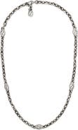 Gucci Interlocking G Station Necklace