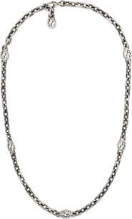 Gucci Interlocking G Station Necklace