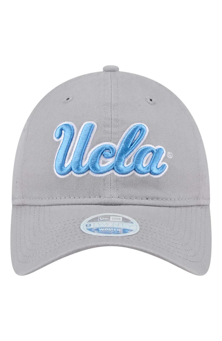 New Era Women's New Era  Gray UCLA Bruins Logo 9TWENTY Adjustable Hat, Alternate, color, 