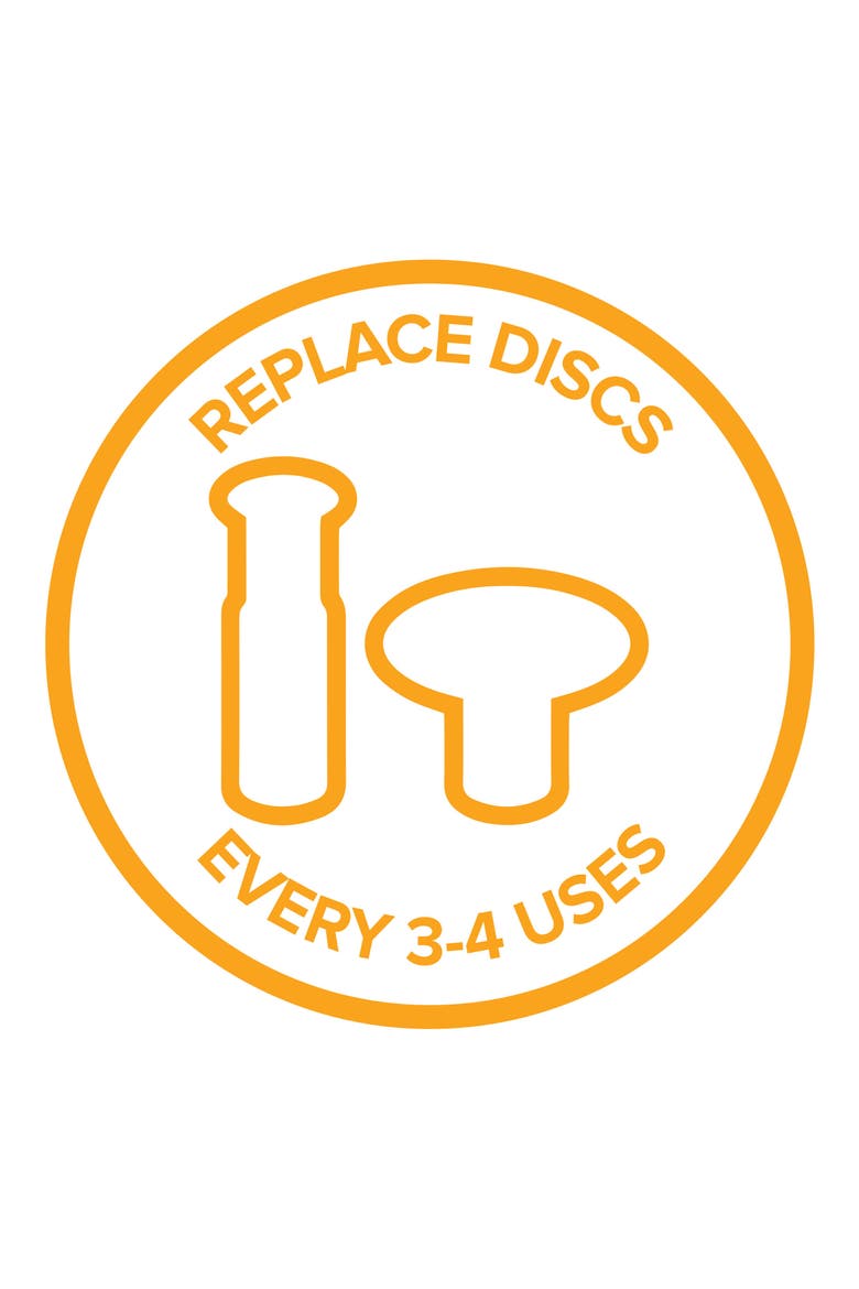 Red Coarse Replacement Discs, Alternate, color, RED