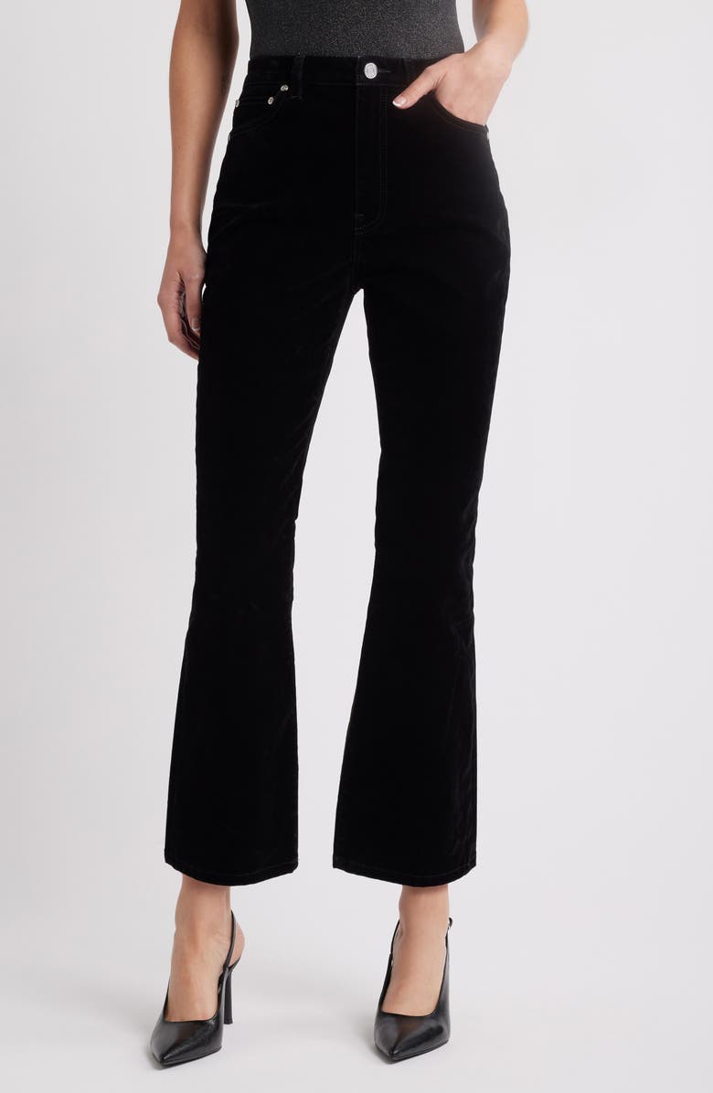 PURPLE BRAND High Waist Ankle Bootcut Jeans, Main, color, 