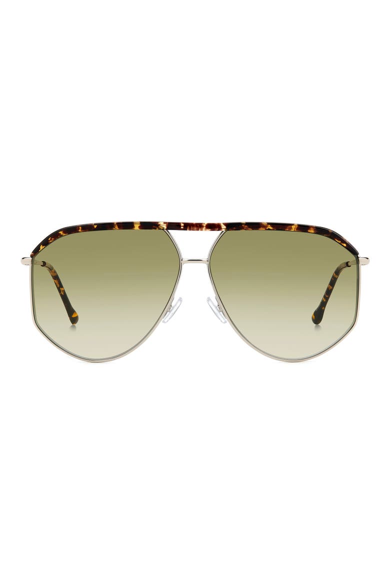64mm Oversize Aviator Sunglasses, Main, color, 08JD-9K