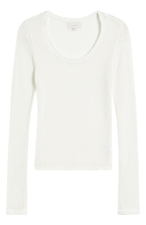 PACSUN PACSUN ALEXANDRIA LONG SLEEVE COTTON SWEATER