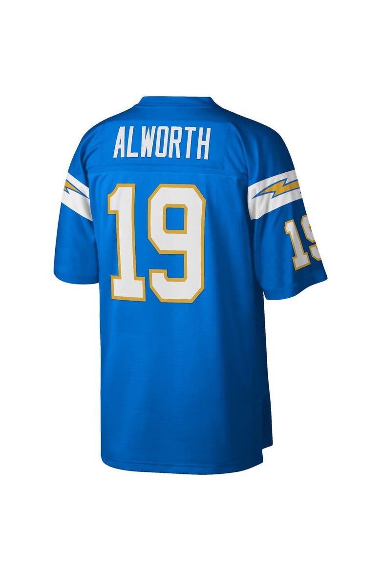 Men's Mitchell & Ness Lance Alworth Powder Blue Los Angeles Chargers Legacy Replica Jersey, Alternate, color, Powder Blue