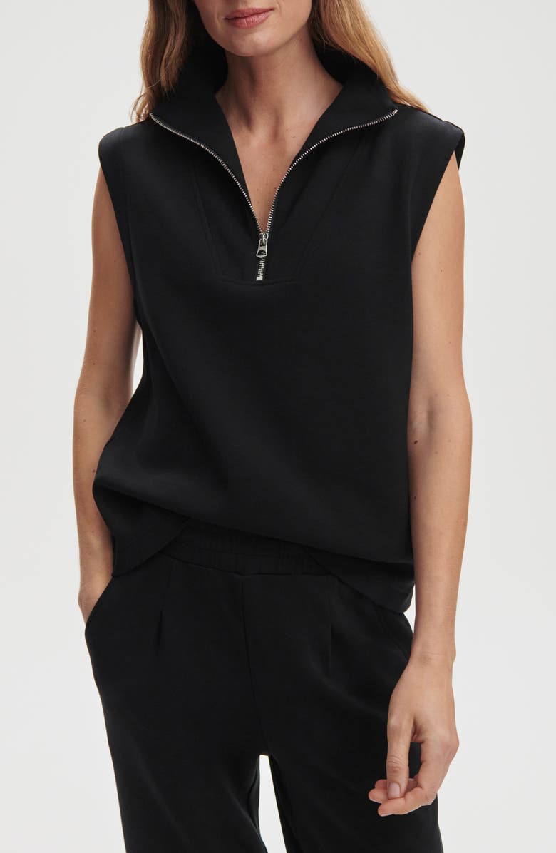 Varley Magnolia 2.0 Sleeveless Half Zip, Main, color, Black