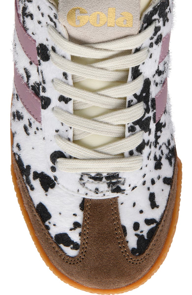 Gola Elan Sneaker, Alternate, color, Dalmation/Otter/Candy