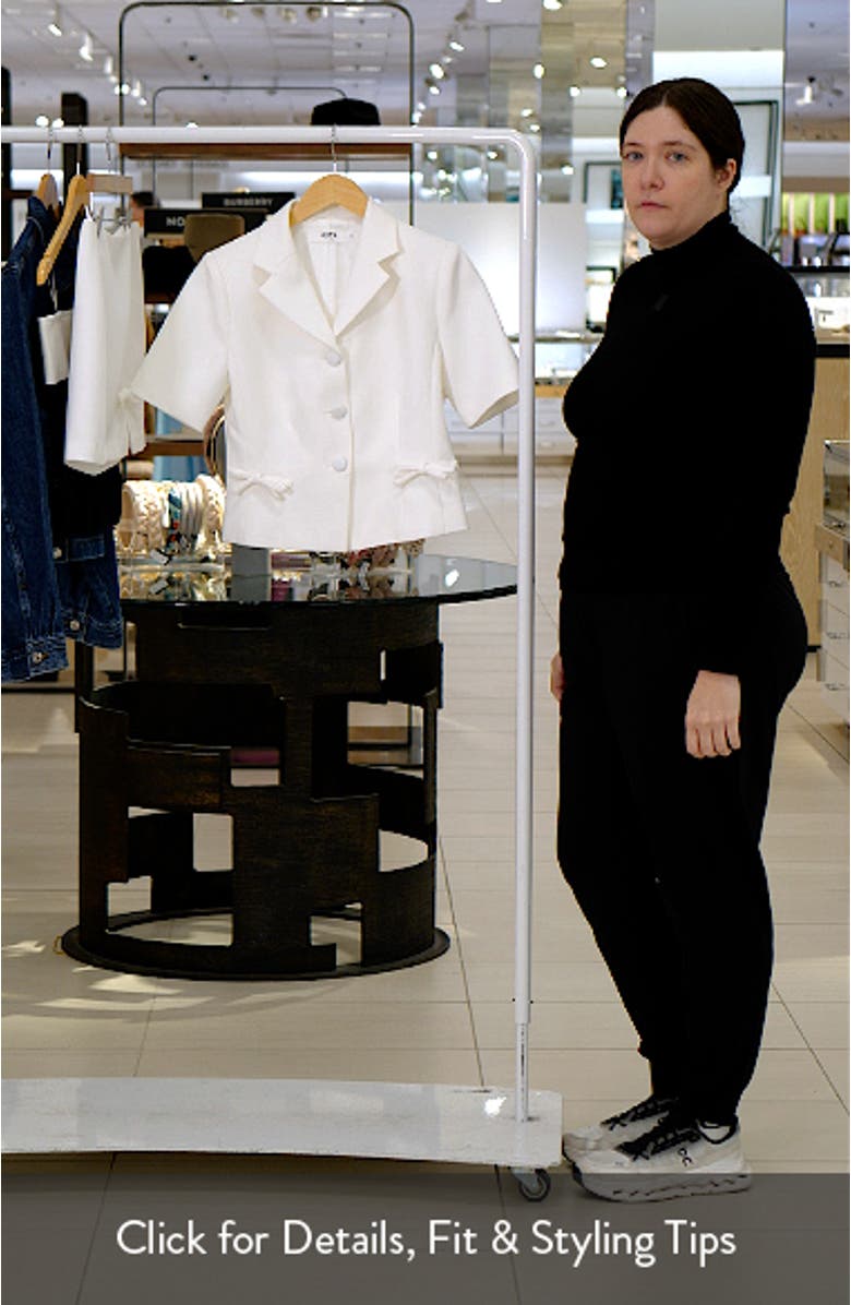 Sophie Short Sleeve Blazer, sales video thumbnail