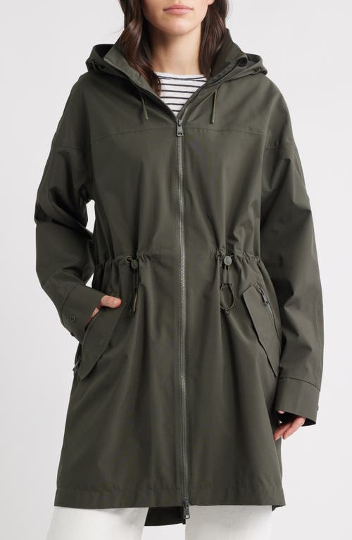 Lole Piper 2.0 Hooded Water Repellent Raincoat In Green