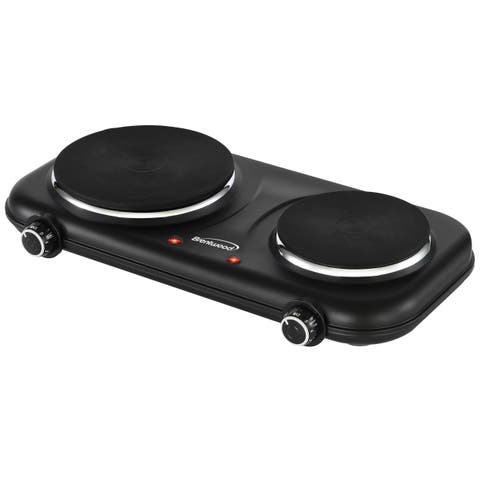 1100w Double Cast Iron Burner Electric Hot Plates
