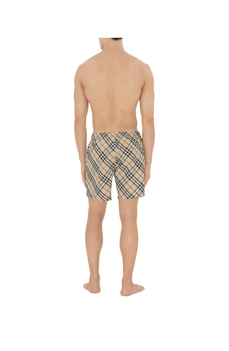 Burberry Check Swim Shorts, Alternate, color, 