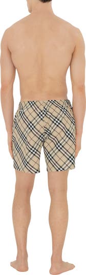 Check Swim Shorts