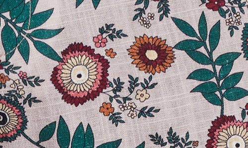 Paisley & Gray Felix Floral Linen Blend Chino Shorts