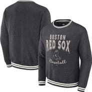 Darius Rucker Collection by Fanatics Men's Darius Rucker Collection by Fanatics  Heather Charcoal Boston Red Sox Vintage Pullover Sweatshirt