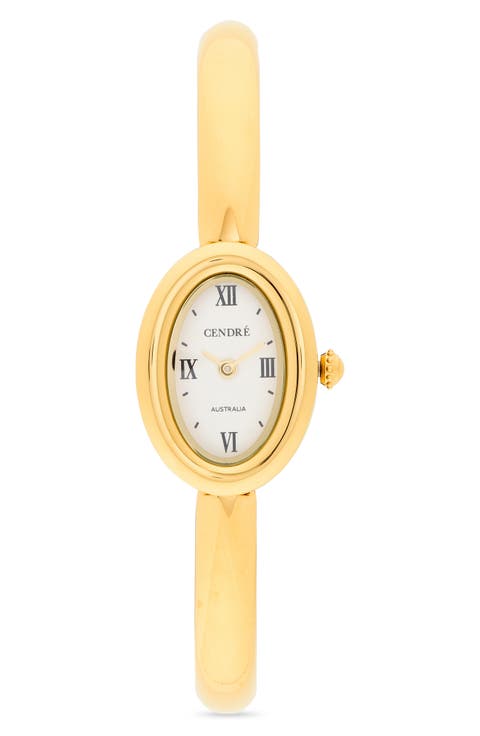 Kate Oval Bangle & Link Bracelet Watch, 20mm x 29mm