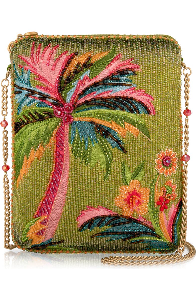 Mary Frances Accessories Endless Summer Mini Handbag, Main, color, Green